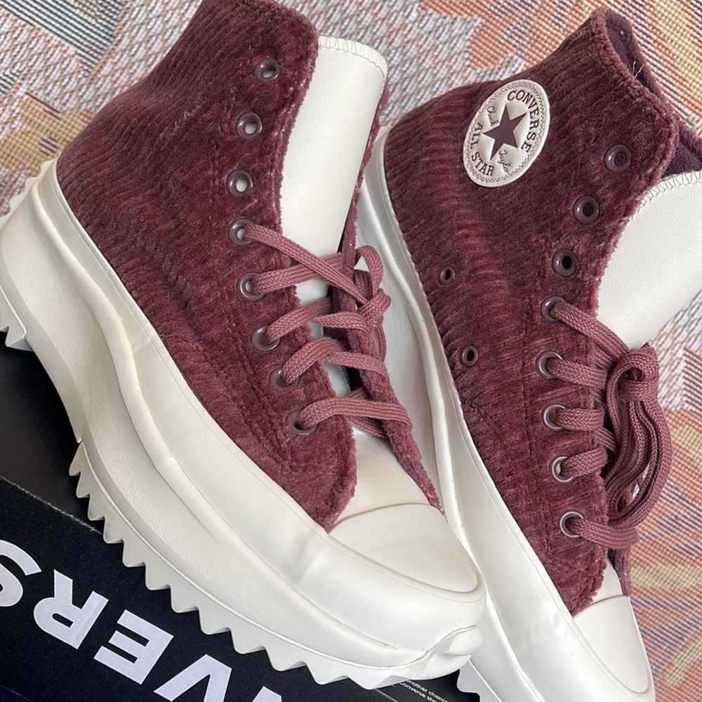 Converse WMNS A03252C
RUN STAR HIKE HI
DARK WINE/SADDLE/EGRET
Platforms - Picture 8 of 16